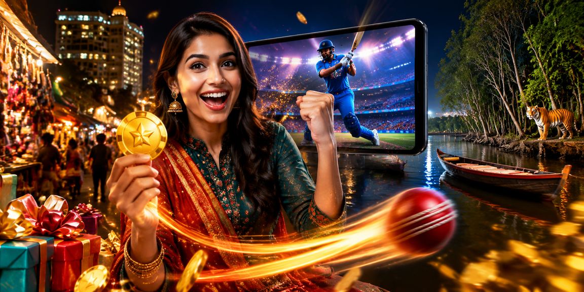 খুলনার রাতের বাজারে ক্রিকেট বেটিং উপভোগের দৃশ্য