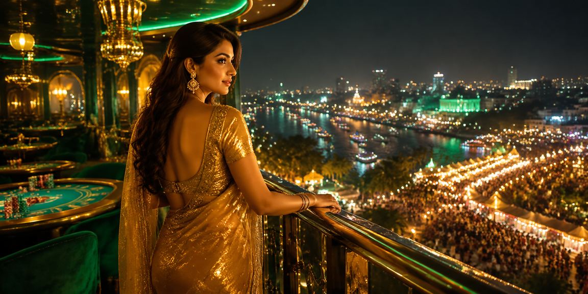 খুলনায় শাড়ি পরিহিত ব্যক্তির লাল খামের বোনাস উদযাপনের দৃশ্য